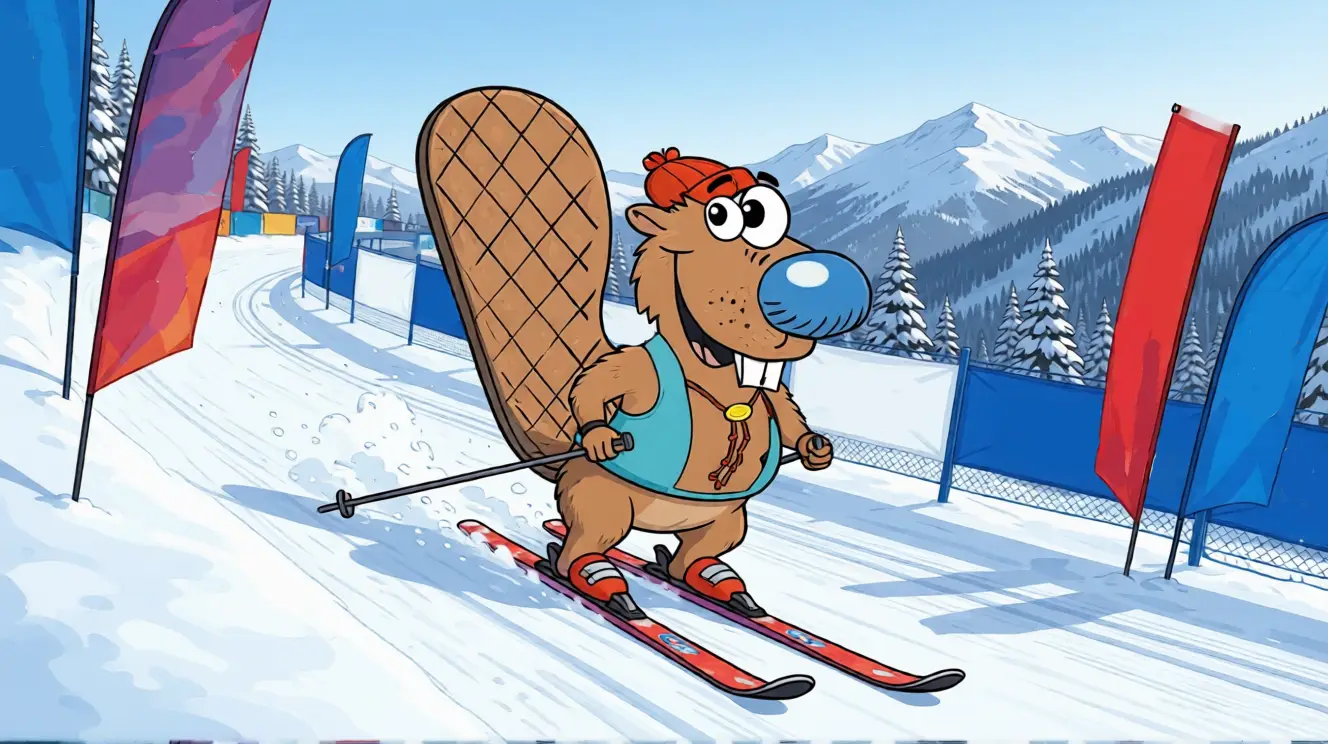 JB Beaver Ski downhill Winter Games